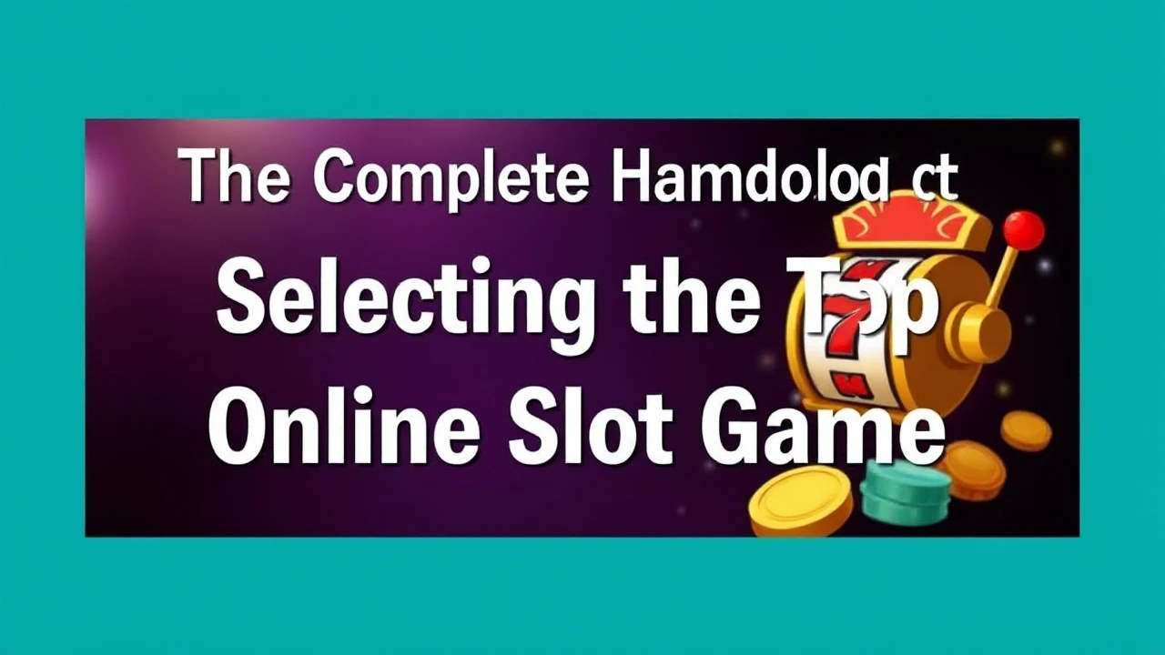 The Complete Handbook to Selecting the Top Online Slot Game