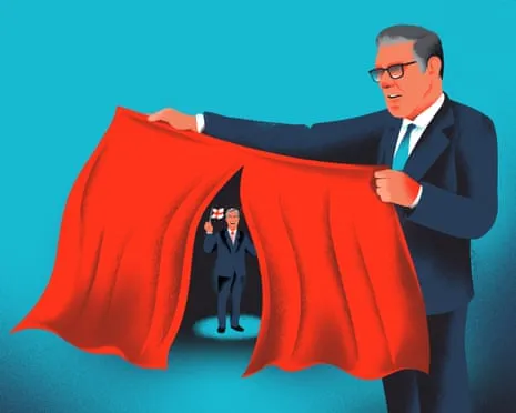 It's Reached This Point: Keir Starmer Now Serves as Merely the Opening Act for Reform UK's Leader